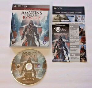 Assassin's Creed Rogue PS3 Limited Edition Used (Code has not been redeemed)